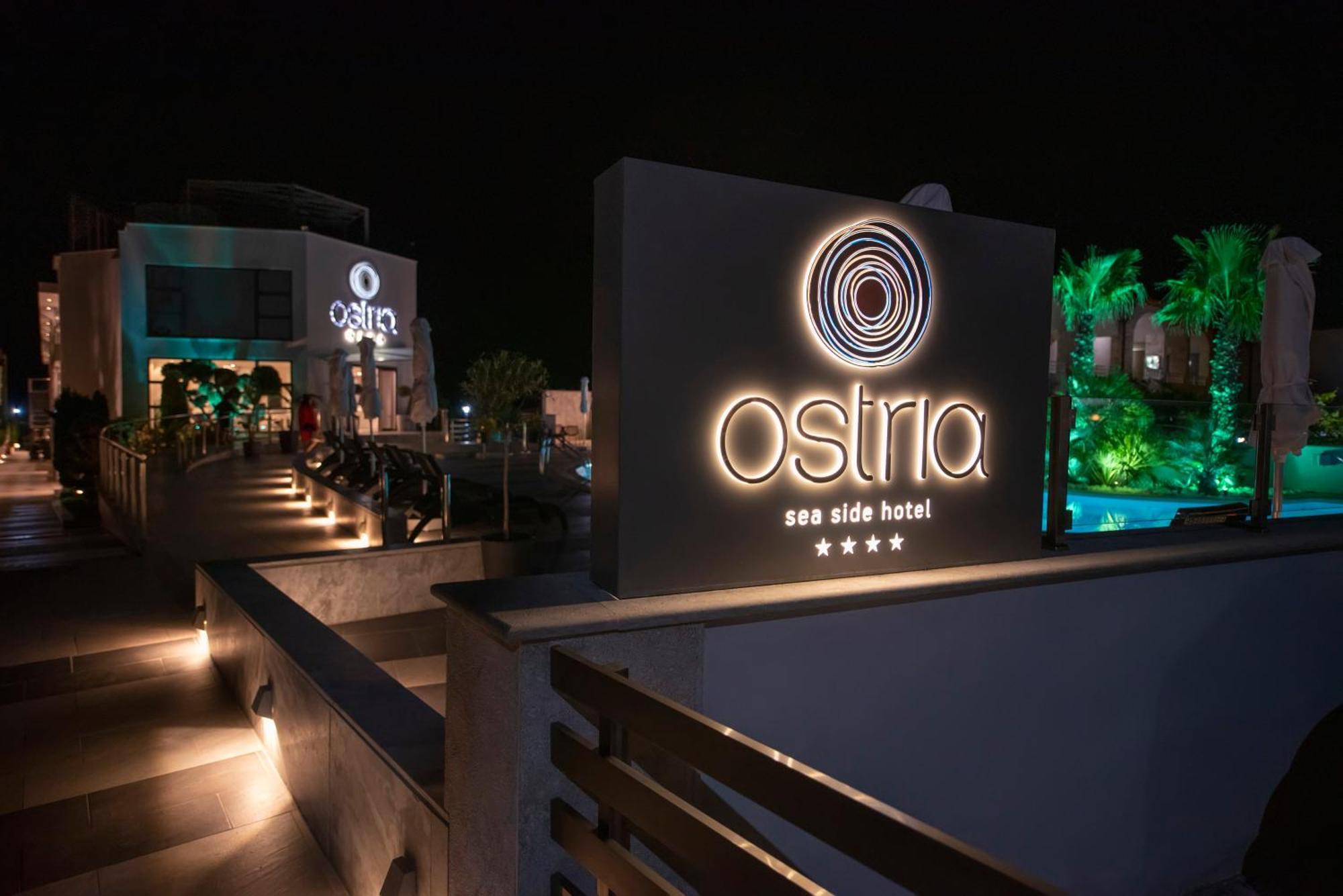 Ostria Sea Side Hotel Chaniotis Dış mekan fotoğraf