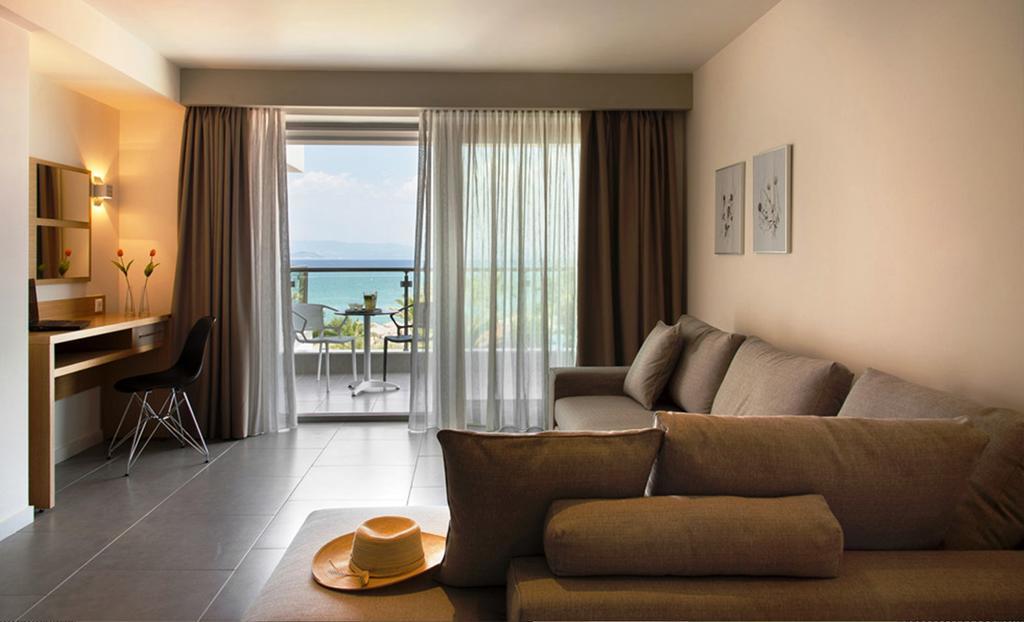 Ostria Sea Side Hotel Chaniotis Oda fotoğraf